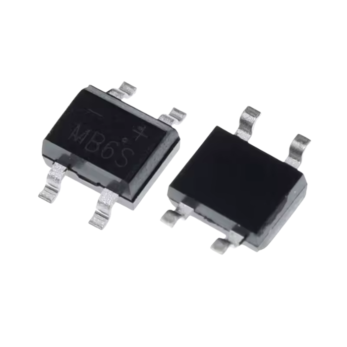 Puente rectificador de onda completa SMD MB6S