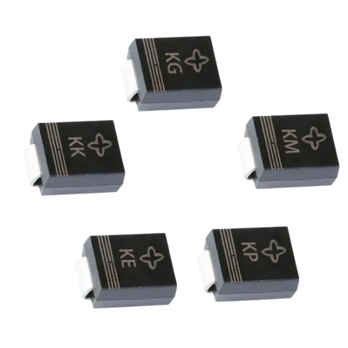 Diodo supresor de transitorios TVS 400W 30V SMAJ30A unidireccional DO-214AC (SMA)